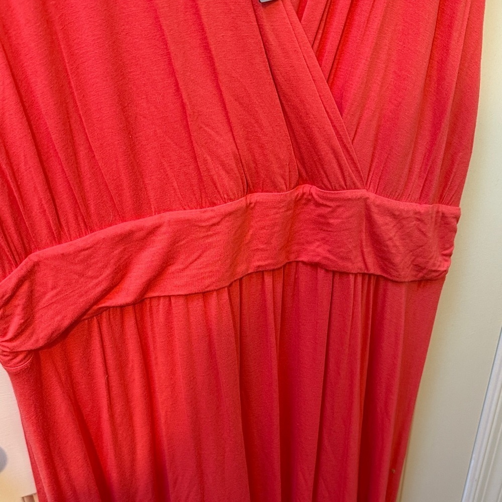 Apt. 9 Women's Vibrant Coral Maxi Dress - Picture 4 of 8